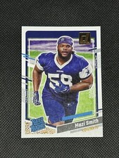 2023 Panini Donruss Mazi Smith Rated Rookie #47 Canvas Portrait