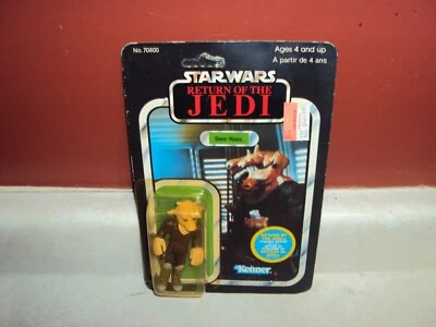 STAR WARS ROTJ REE YEES 65 ESPALDA CANADÁ CANADIENSE VINTAGE SIN USAR, EN CAJA 1983 SIN PERFORAR Foto 1 de 4