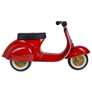 VESPA ROSSA a spinta PRIMO CLASSIC moto AMBOSS cavalcabile IN LAMIERA età 12 mes - Foto 1 di 3
