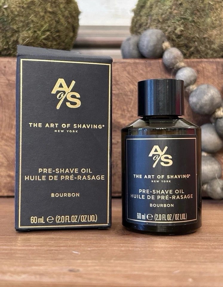 剃须艺术 - 剃须前油 - 波旁威士忌 - 60 毫升/2 盎司。 全新 — 第 1/1 张图片