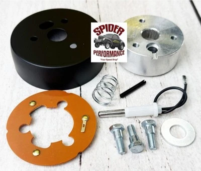 Buick 1964-1966 Volante 3 Pernos Buje Adater Bocina Kit Kit Instalación Foto 1 de 2