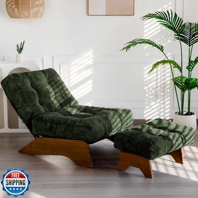 Silla MAXYOYO Acento con Respaldo Ajustable Otomano, Liv Mechonada Foto 1 de 4