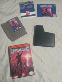 Authentic Overlord For NES Complete In Box!