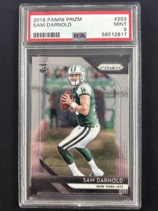 Panini Prizm 2018 - Rookie Sam Darnold #203 (RC) PSA 9 - Imagen 1 de 2