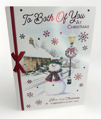 POPPY HILL To Both Of You At Christmas Card