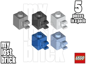 LEGO - Parte 60476 - Clip Horizontal Ladrillo 1x1 (Pack de 5) + NUEVO + SELECCIONAR COLOR - Imagen 1 de 6