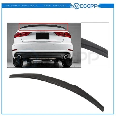 Alerón ABS para Audi A3 S3 2014-2020 sedán Highkick maletero Foto 1 de 4