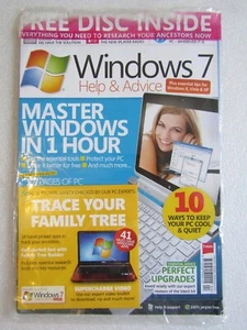 WINDOWS 7 MAGAZINE APRIL 2013 - Trace Your Family Tree CD - New Sealed - Bild 1 von 3