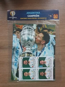 Panini, Copa America Argentina Colombia 2021, Poster Argentina Campeon, Messi - Bild 1 von 2