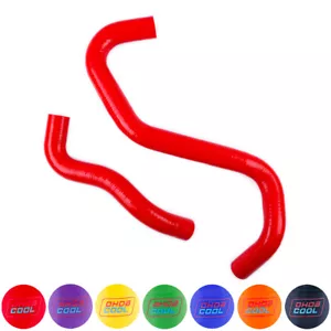 For 01-03 Ford Super Duty 7.3L Powerstroke Diesel Red Silicone Radiator Hose kit - Imagen 1 de 14