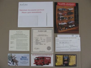 Danbury Mint Diecast Red 1969 Pontiac GTO Judge 2-Door Coupe Title & Paperwork - Picture 1 of 11