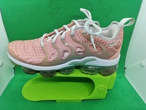 Nike Air VaporMax Plus AO4550_603 Women's Shoe Sz 8 Bleached Coral Pure Platinum - Picture 1 of 18