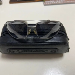 Chrome Hearts #1 Pilot Sunglasses Unisex Green Brown - Picture 1 of 9
