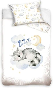 Wildtiere Bettgarnitur 100% Baumwolle Bettbezug 100x135 + Bezug 40x60 - Bild 1 von 4