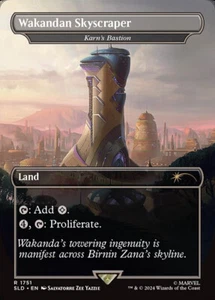 Wakandan Skyscraper - Karn's Bastion Secret Lair Drop Series Marvel Regular - Picture 1 of 1