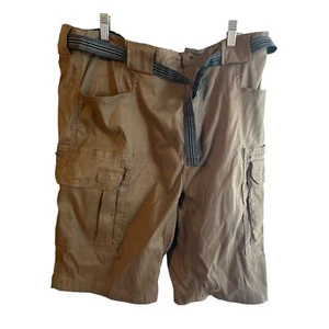 Old Mill Shortsc Uomo Taglia 38 Marrone Cargo Abbigliamento da Lavoro Esterno - Foto 1 di 5