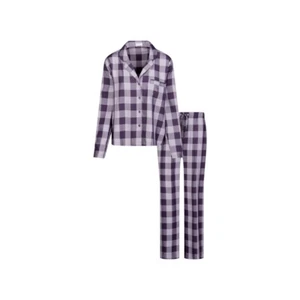 Seidensticker Pyjama Damen Classic Twill Schlafanzug Viskose Nachtwäsche Regular - Bild 1 von 5