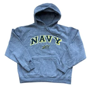 US Navy Annapolis MD Jansport Hoodie Gray Youth XL Military USA - Picture 1 of 9