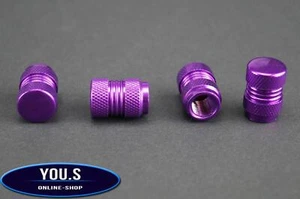 4 Piece Lilane Stylish Aluminium Valve Caps for Cars Trucks Motorcycle - New - Picture 1 of 1
