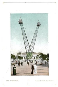 EXPOSICIÓN FRANCO BRITÁNICA, LONDRES 1908 - LA SOLAPA ABATIBLE 1909 Postal - Imagen 1 de 1