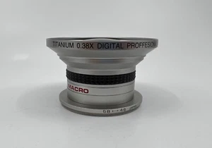 Professional Titanium 0.38X Digital AF Wide Angle Lens — MADE IN JAPAN! - Picture 1 of 6