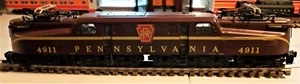 Weaver O BRASS Pennsylvania Tuscan Red GG-1 Electric Locomotive #4911 - 3 Rail - Picture 1 of 5