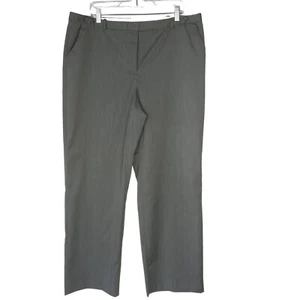 Worthington Modern Fit Dress Pants Womens 18 Gray Sits Below Waist New - Picture 1 of 11