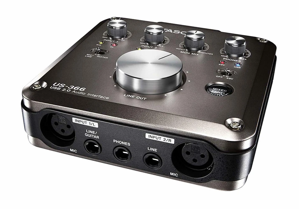 TASCAM US-366 4-In/6-Out or 6-In/4-Out USB Audio Interface - Image 1 of 4