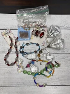 Lot of VTG Sun Catcher Beads And Supplies Grab Bag | Craft Supplies - Picture 1 of 5