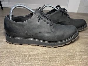 Sorel Madson Oxford Waterproof Leather Casual Boot, Men's, Black, 8.5 - Picture 1 of 5