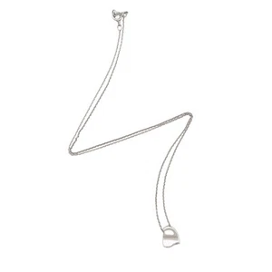 Collar de corazón completo de plata de ley Tiffany & Co. Elsa Peretti - Imagen 1 de 6