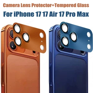 Tempered Glass Metal Camera Lens Protector for Apple iPhone 17 Pro Max 17 Air - Picture 1 of 7