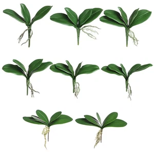 Leaves Phalaenopsis Leaf Artificial Plants Simulation Leaves Plastic Grass - Picture 1 of 20