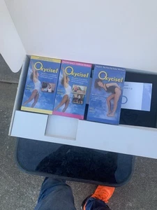 Vintage Oxycise VHS Workout Set by Jill R. Johnson - Levels 1 & 2 + Intro - Picture 1 of 5