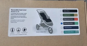 BUMBLERIDE Dawn Grey Mint Seat Liner Indie Stroller 2016-2020 NEW - Picture 1 of 2