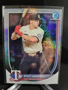 Refractor mojo cromado Bowman - Wyatt Langford #33 2025 - Imagen 1 de 4