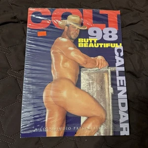 Colt Studio Calendar 1998 Butt Beautiful Steve Kelso, Terry DeLong - Picture 1 of 2