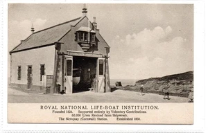 LIFE BOAT STATION, NEWQUAY: Cornwall postcard (C92711) - Picture 1 of 1