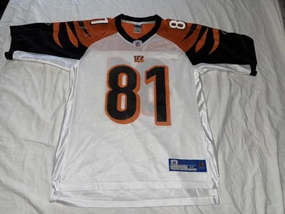 Camiseta deportiva vintage para hombre NFL Reebok Cincinnati Bengals Terrell Owens #81 talla mediana Foto 1 de 4