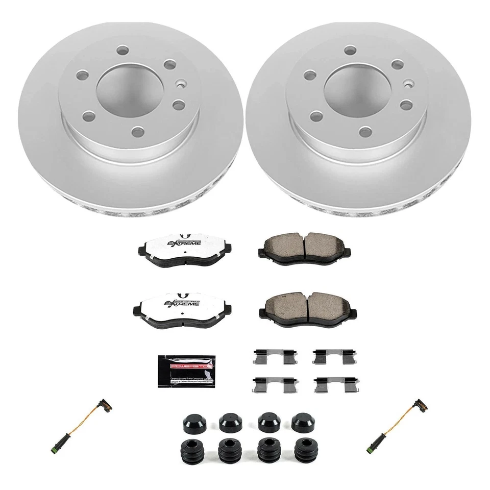 For Mercedes-Benz Sprinter 2500 10-18 Z36 Evolution Geomet Plain Front Brake Kit Foto 1 de 4