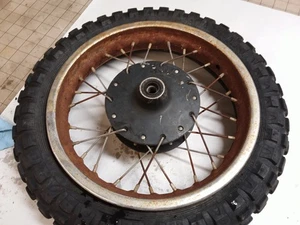 Suzuki JR50 front wheel Fits 1978-2006 #2 - Picture 1 of 1