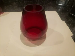 NYC Lines Lantern Globe Cast Red Vesta. - Picture 1 of 9