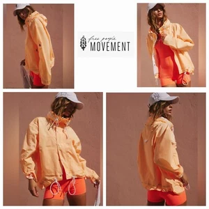 Neu Free People Movement Gr. S Way Home Packable Jacke Peaches Damen Hoodie - Bild 1 von 17