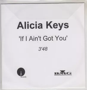 Alicia Keys - If I Ain't Got You (2004,CD-R,Promo) nm - Picture 1 of 3