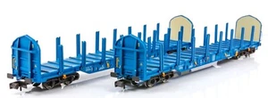 Revolution Trains Spur N "Rfnoos" Holzwagen, 2er Wagen Packung - Bild 1 von 4