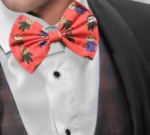 Horror Chibi vorgebundene Fliege formell Hochzeit Smoking Abschlussball Handarbeit auf Bestellung - Bild 1 von 6