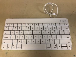 Logitech kabelgebundene Tastatur für iPad iPhone Lightning Connector 820-006464 Y-B0006 - Bild 1 von 2