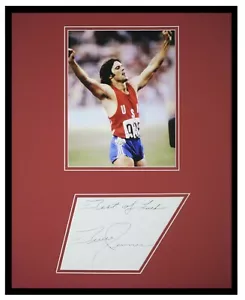 Caitlyn Bruce Jenner Signed Framed 16x20 Photo Display JSA 1976 Olympics - Picture 1 of 2