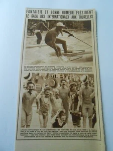 Fantaisie Gala des Internationaux aux Tourelles Coupure de presse 1950 - Picture 1 of 1