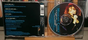 MARIAH CAREY I'LL BE THERE PICTURE DISC CD SINGLE VISION OF LOVE IF IT'S OVER - Picture 1 of 4